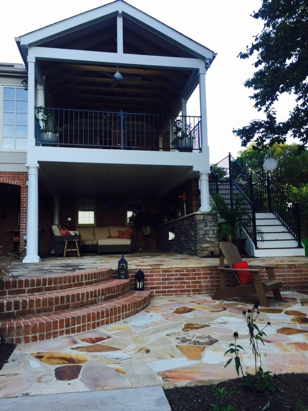 Annandale Virginia Porch Patio Construction