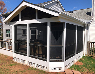 screen porch builder